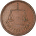 Coin, Spain, Cooperatismo, Ripoll, 5 Pesetas, EF(40-45), Copper