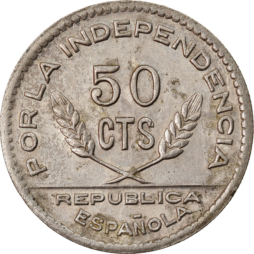 Moneda, GUERRA CIVIL ESPAÑOLA, Consejo de Santander, Palencia y Burgos, 50
