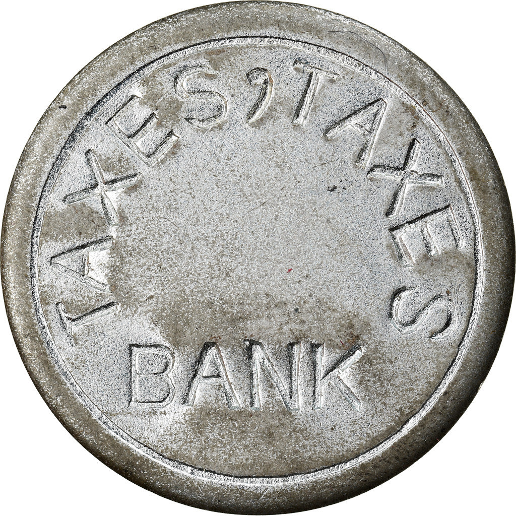 Japonia, Token, Japan, Bank, Taxes, Undated, AU(55-58), Żelazo