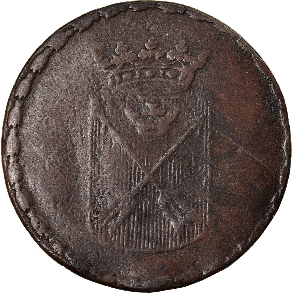 Monnaie, Suède, Gustaf III, Kopparmynt, 6 Ore, K.M., 1790, TB, Cuivre, KM:535
