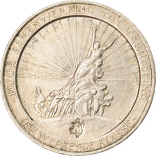 Coin, Belgium, Gent Broodpenning, Gent, 5 Franken, 1921, Countermark, EF(40-45)