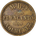 Moneda, Guatemala, Mendez Hermanos, El Encanto, Xolhuitz, 1 Réal, MBC, Latón