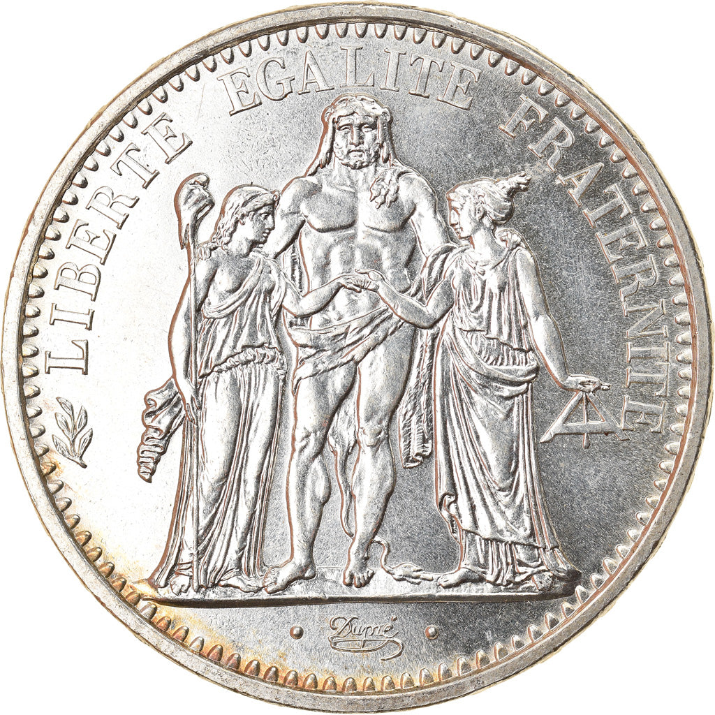 Coin, France, Hercule, 10 Francs, 1965, Paris, MS(64), Silver, KM:932