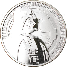 Moneda, Niue, Star Wars - Darth Vader, 2 Dollars, 2017, 1 Oz, FDC, Plata