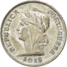 Coin, Portugal, 10 Centavos, 1915, MS(63), Silver, KM:563