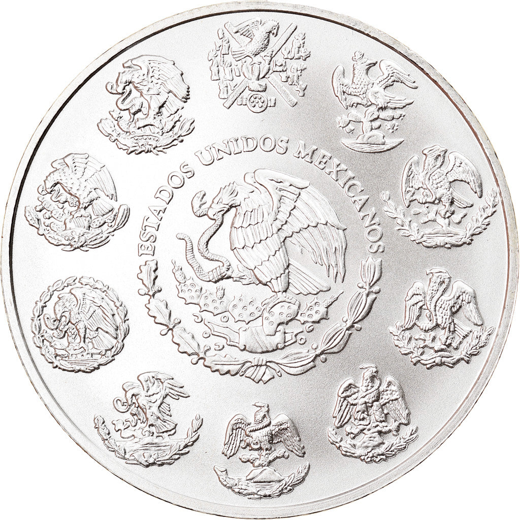 Coin, Mexico, Libertad, 1 Onza, 2017, Bullion, MS(65-70), Silver