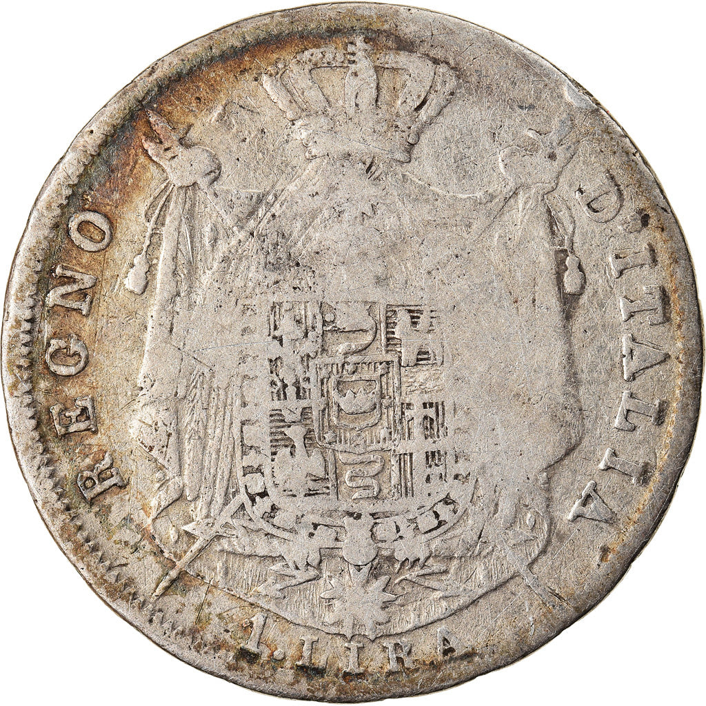 Coin, ITALIAN STATES, KINGDOM OF NAPOLEON, Napoleon I, Lira, 1809, Milan