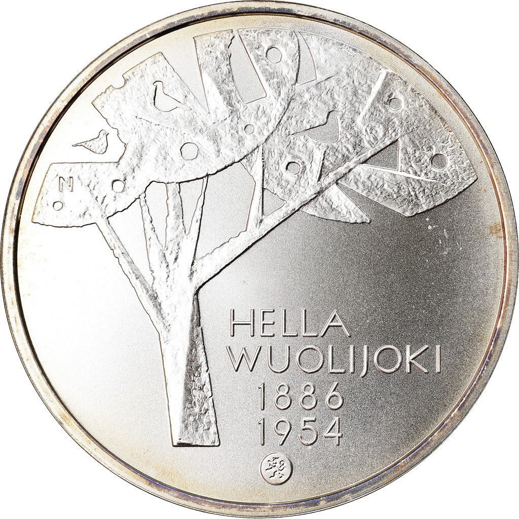 Finland, 10 Euro, Hella Wuolijok, 2011, Vantaa, MS(65-70), Silver, KM:165