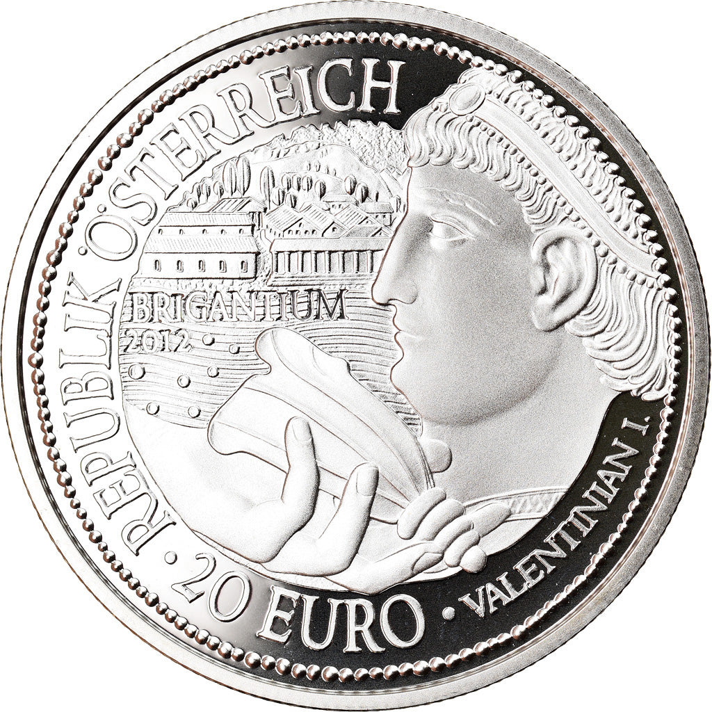Austria, 20 Euro, Brigantium, 2012, Vienna, MS(65-70), Silver, KM:3211