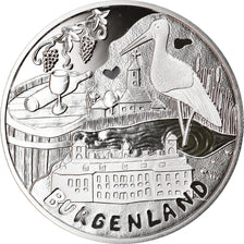 Austria, 10 Euro, Burgenland, 2015, Vienna, MS(65-70), Silver