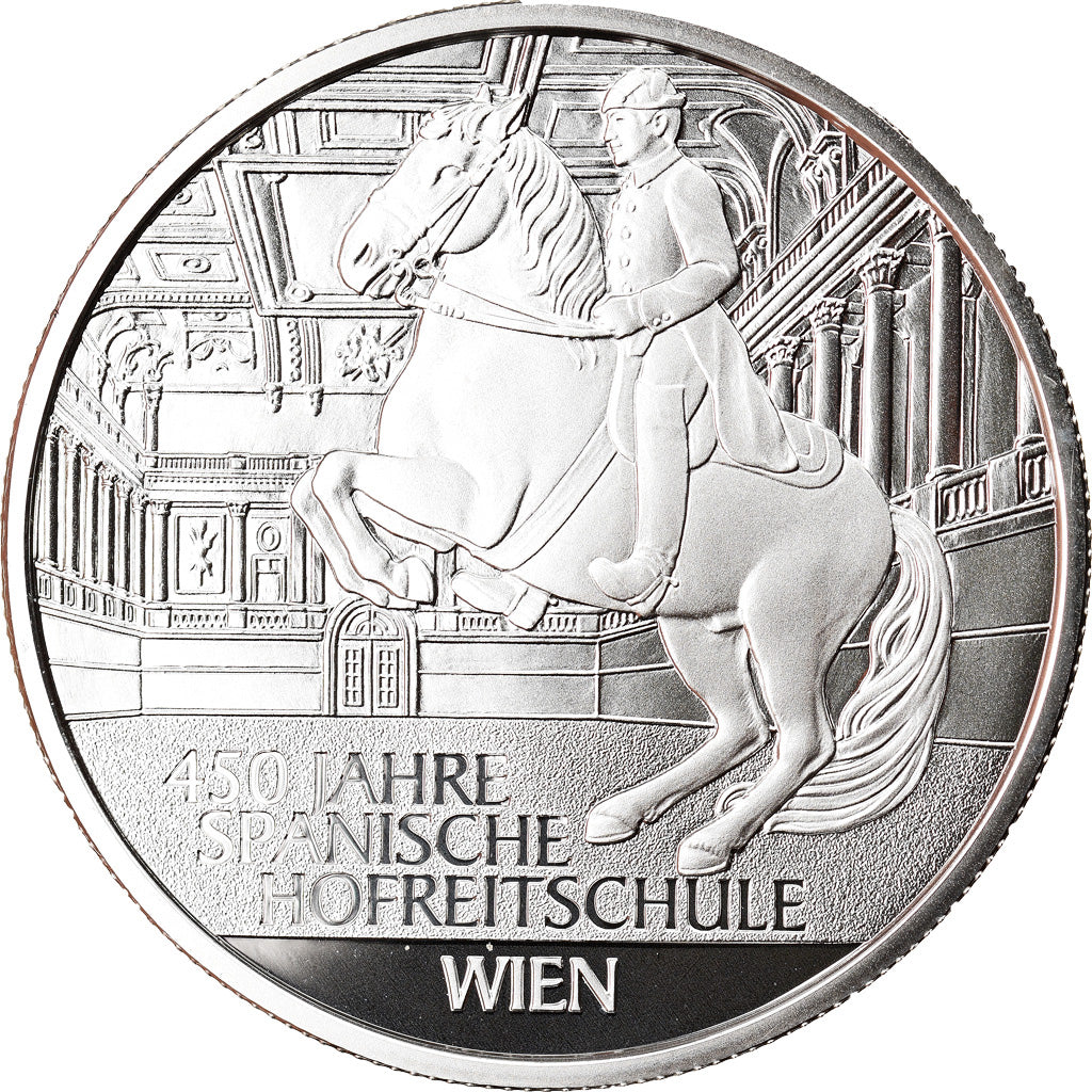 Austria, 20 Euro, Spanish Riding School, 2015, Vienna, MS(65-70), Silver