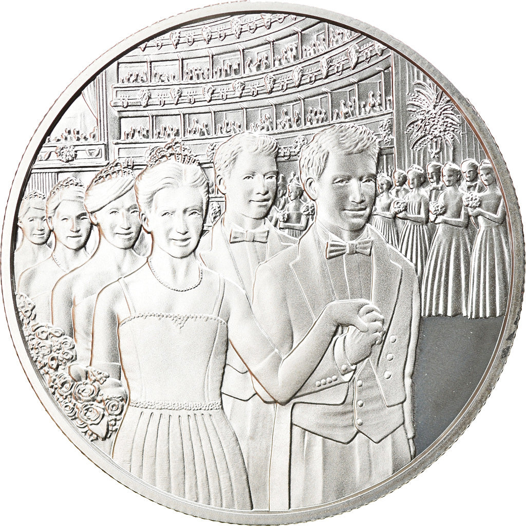Austria, 20 Euro, Vienna Opera Ball, 2016, Vienna, MS(65-70), Silver