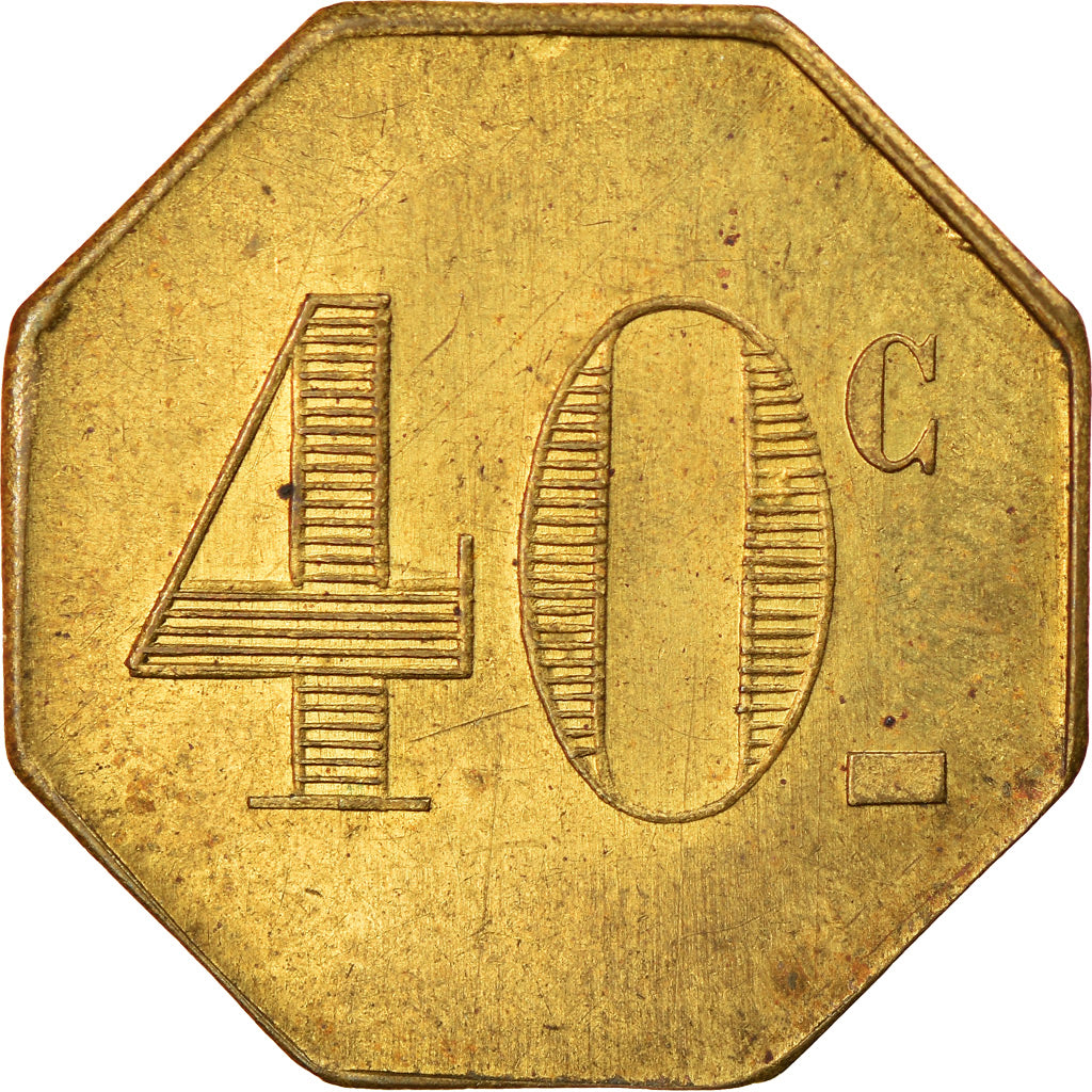 Münze, Frankreich, Grands Salons de la Rive Gauche, Paris, 40 Centimes, VZ