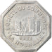 Moneta, Francia, Société du Commerce, La Rochelle, 25 Centimes, 1922, BB+