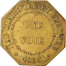 France, Token, Paris, Fabrique d'eaux gazeuses, Une Voie, Eau clarifiée et