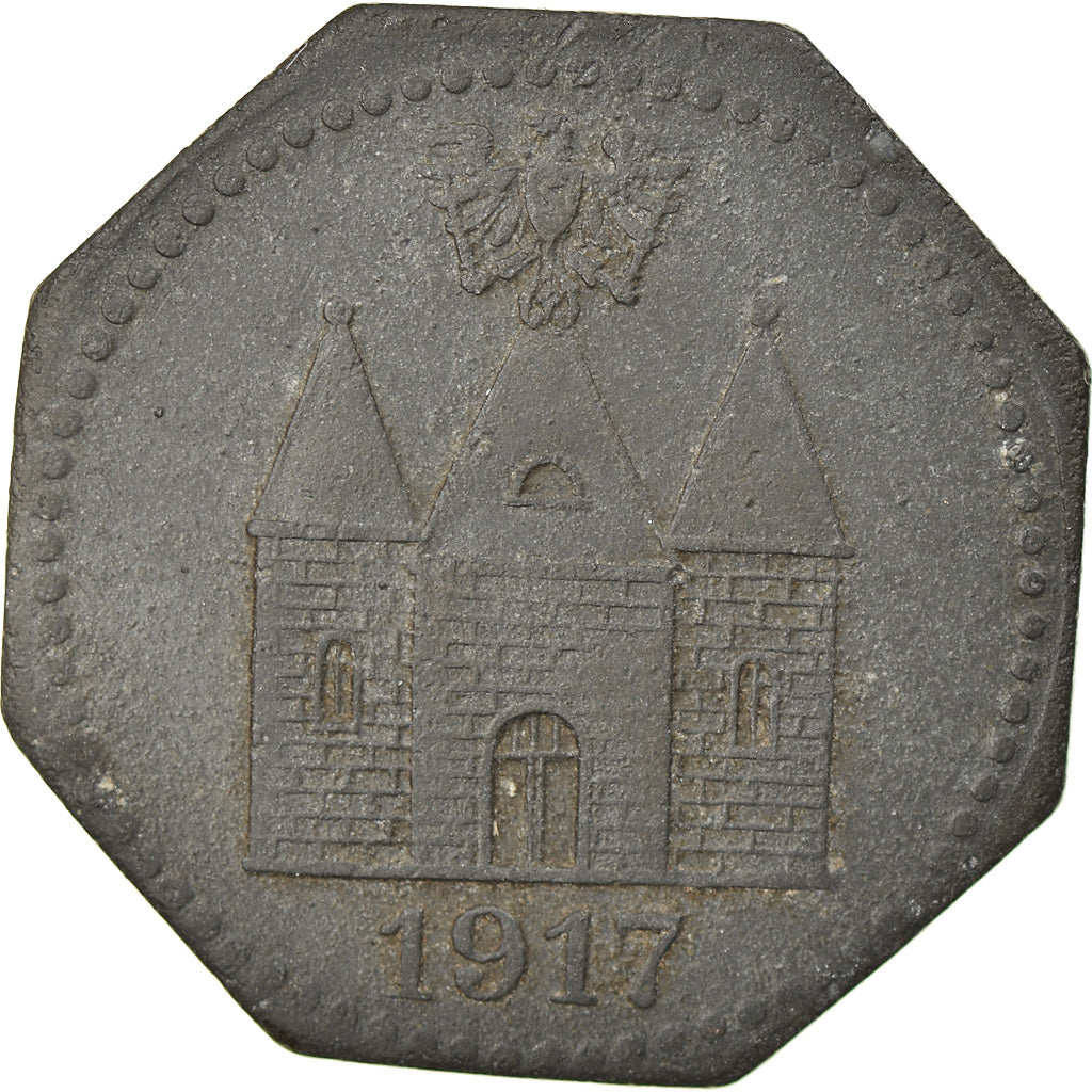 Coin, Germany, Stadt Gemeinde Wittenberge, Wittenberge, 10 Pfennig, 1917