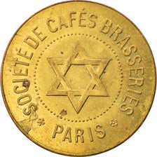France, Token, Paris, Société de Cafés Brasseries, AU(55-58), Brass