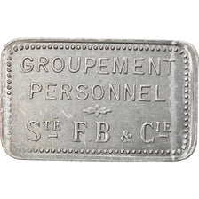 Münze, Frankreich, Groupement Personnel, Société F.B. & Cie, Paris, 1 Franc