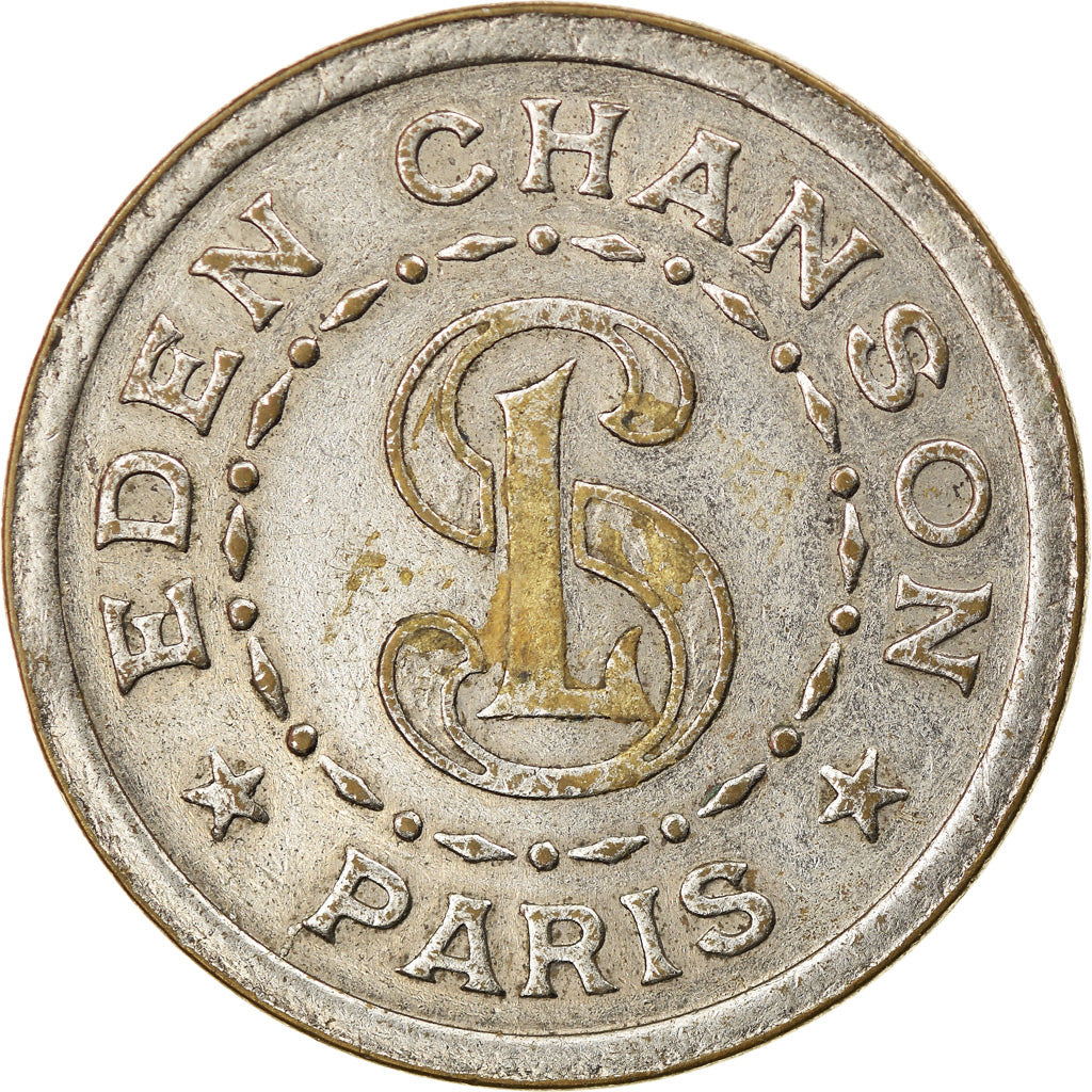France, Jeton, Paris, Solophone Concert, Eden Chanson, TTB+, Laiton nickelé