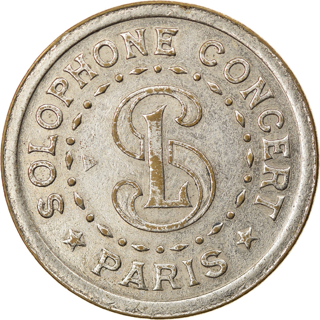 France, Jeton, Paris, Solophone Concert, Eden Chanson, TTB+, Laiton nickelé
