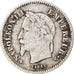 Moneta, Francia, Napoleon III, 20 Centimes, 1867, Strasbourg, MB+, Argento