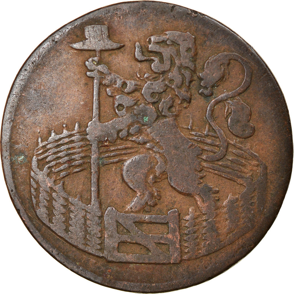 Monnaie, Pays-Bas, HOLLAND, Duit, 1766, TB, Cuivre, KM:80