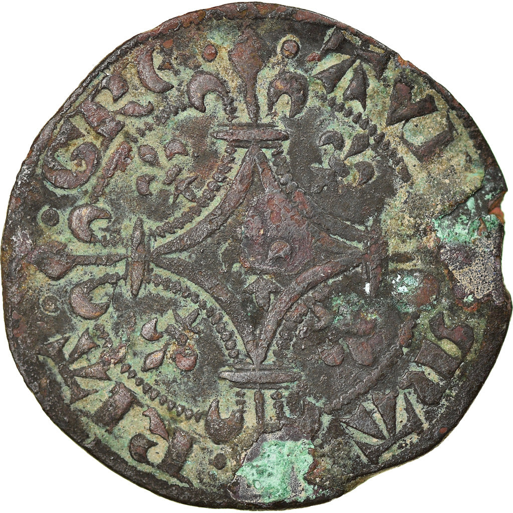 Francia, Token, Jeton de compte médiéval, MB+, Bronzo