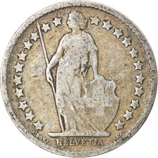 Coin, Switzerland, 1/2 Franc, 1900, Bern, VF(20-25), Silver, KM:23