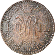 United Kingdom, Advertising Token, Bovril, Queen Victorias Diamond jubilee