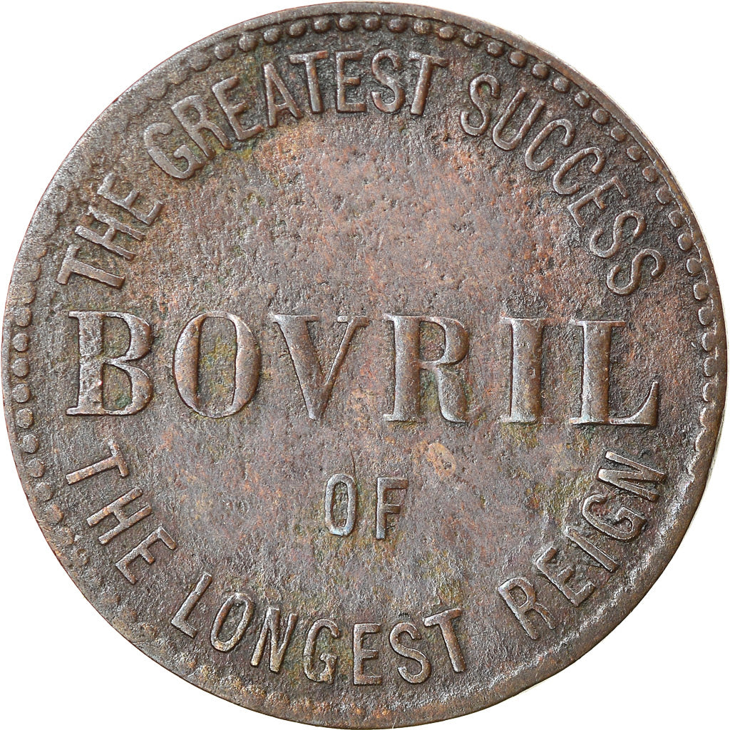 United Kingdom, Advertising Token, Bovril, Queen Victorias Diamond jubilee