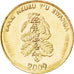 RWANDA, 5 Francs, 2009, KM #33, MS(63), Brass Plated Steel, 20, 2.96