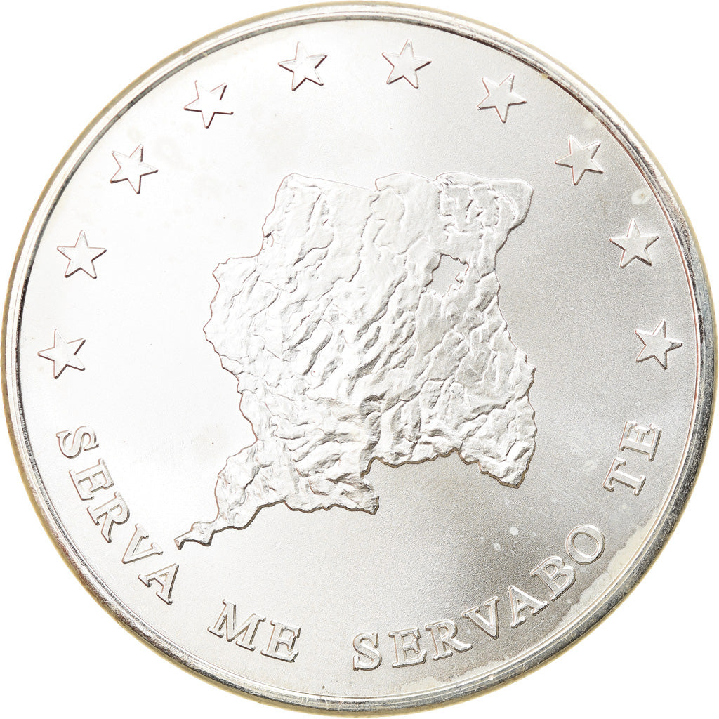 Munten, Suriname, 10 Dollars, 2013, 1 Oz, FDC, Zilver