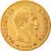 Moeda, França, Napoleon III, 10 Francs, 1856, Paris, EF(40-45), Dourado