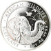 Moneta, Somalia, Elephant, 100 Shillings, 2018, 1 Oz, FDC, Argento