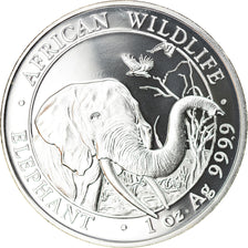 Coin, Somalia, Elephant, 100 Shillings, 2018, 1 Oz, MS(65-70), Silver
