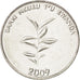 Coin, Rwanda, 20 Francs, 2009, MS(63), Nickel plated steel, KM:35