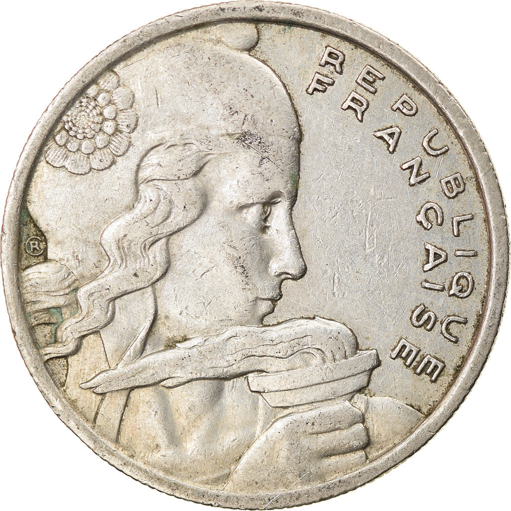 Münze, Frankreich, Cochet, 100 Francs, 1958, Chouette, SS, Copper-nickel