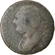 Moneda, Francia, Louis XVI, 12 Deniers, 1793, Orléans, Fautée - Défaut de