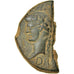Monnaie, Auguste, Nemausus, 1/2 Dupondius, 10-14 AD, Nîmes, TTB, Bronze
