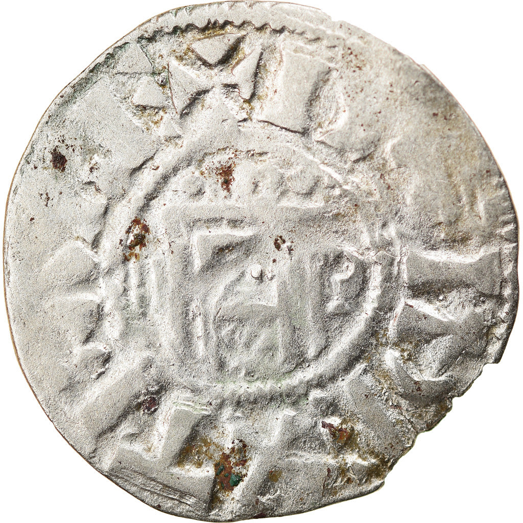 Monnaie, France, Orléanais, Denier, 1017-1025, Orléans, TTB, Argent