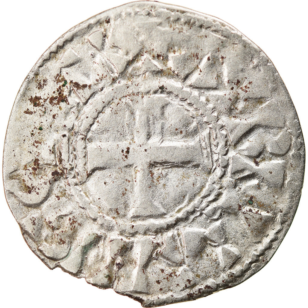 Monnaie, France, Orléanais, Denier, 1017-1025, Orléans, TTB, Argent