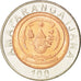 RWANDA, 100 Francs, 2007, British Royal Mint, KM #32, MS(63), Bi-Metallic, 27,..