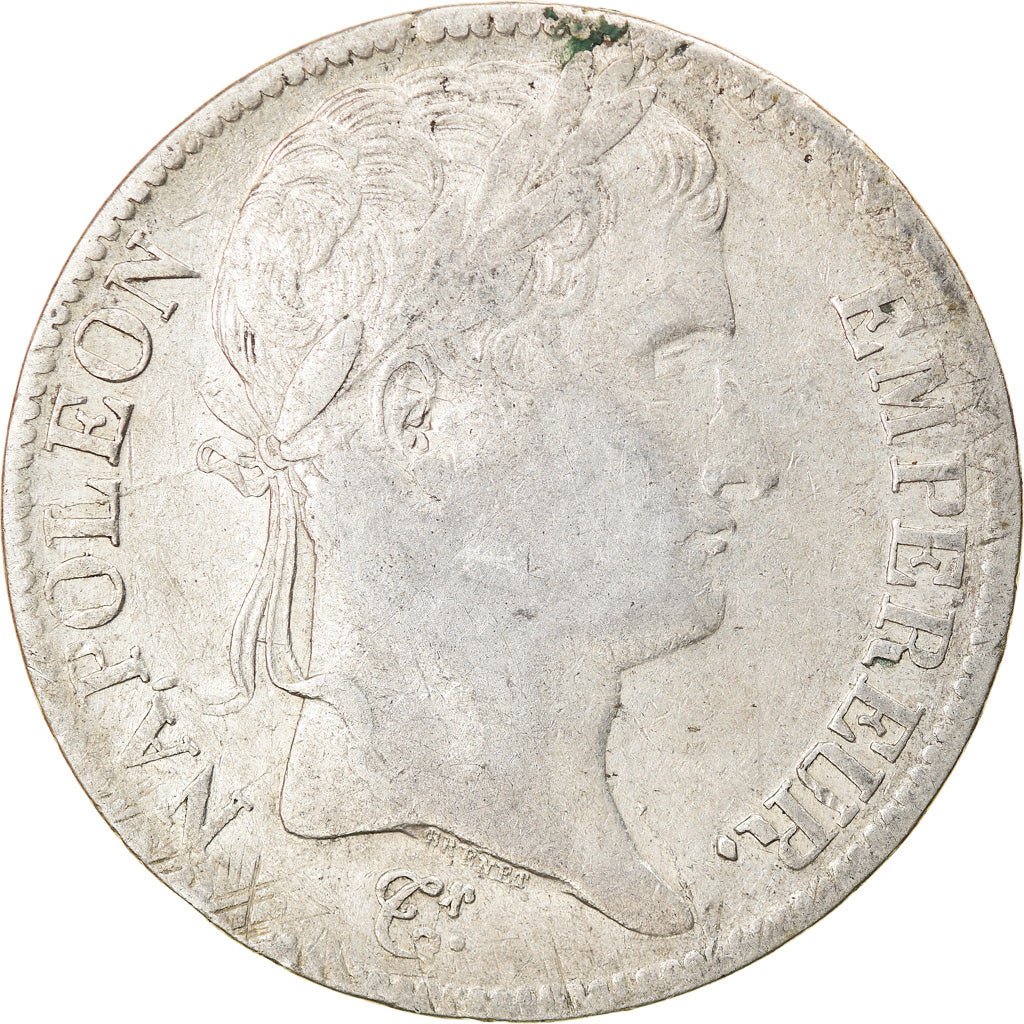 Moeda, França, Napoléon I, 5 Francs, 1812, Lille, VF(30-35), Prata, KM:694.16