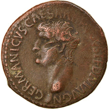 Coin, Germanicus, As, 37-38, Rome, Rare, EF(40-45), Bronze, RIC:35