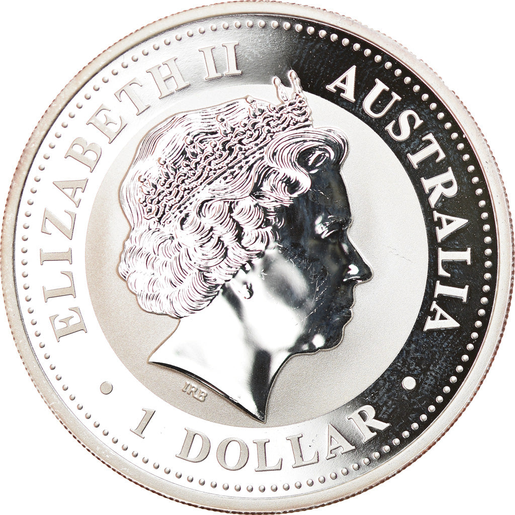 Moneta, Australia, Australian Kookaburra, 1 Dollar, 1999, 1 Oz, FDC, Argento