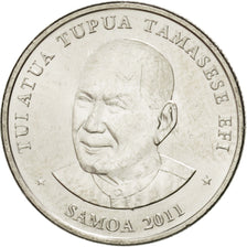 Coin, Samoa, 10 Sene, 2011, MS(63), Nickel plated steel, KM:168