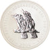 Coin, Australia, Australian Kookaburra, 1 Dollar, 2006, 1 Oz, MS(65-70), Silver
