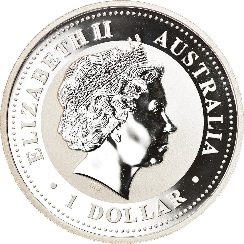 Moneta, Australia, Australian Kookaburra, 1 Dollar, 2009, 1 Oz, FDC, Argento