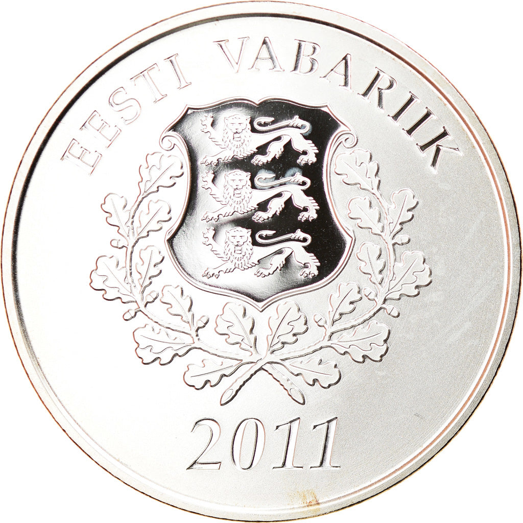 Estonia, 10 Euro, Estonia's Future, 2010, STGL, Silber