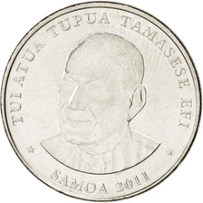 SAMOA, 20 Sene, 2011, KM #169, MS(63), Nickel Plated Steel, 22, 3.59